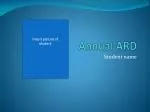 Annual ARD - slide 1
