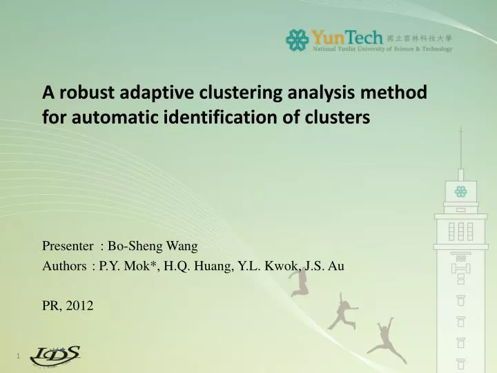 a robust adaptive clustering analysis method for automatic identification of clusters