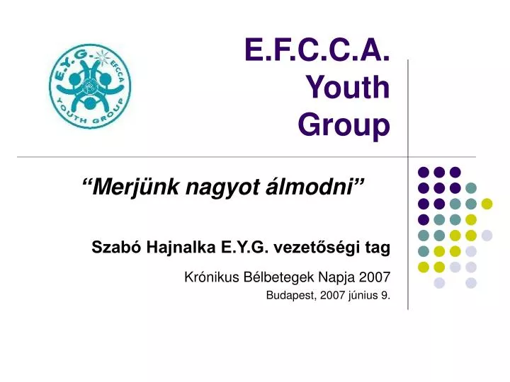 e f c c a youth group
