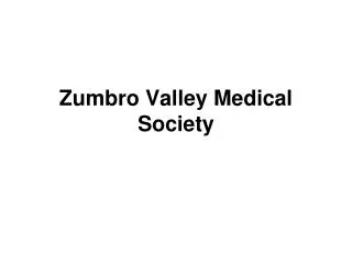 Zumbro Valley Medical Society