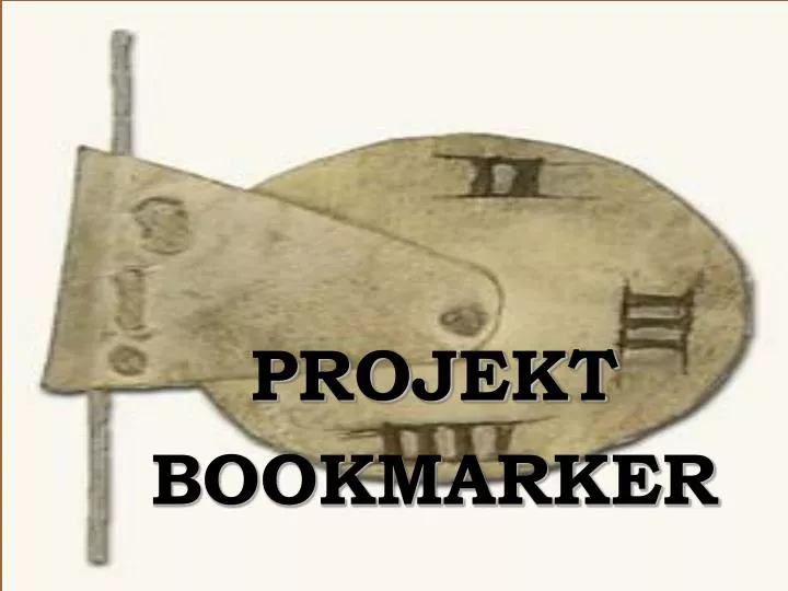 projekt bookmarker
