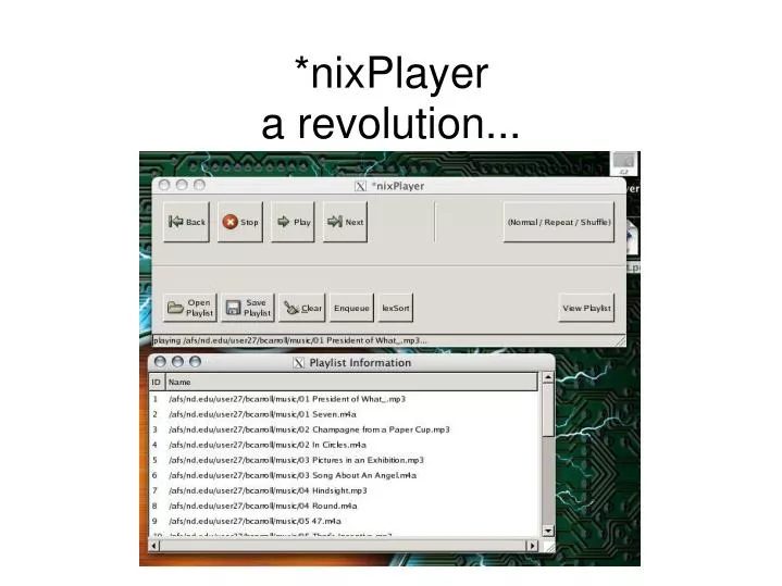 nixplayer a revolution