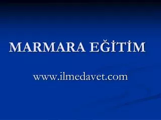 marmara e t m