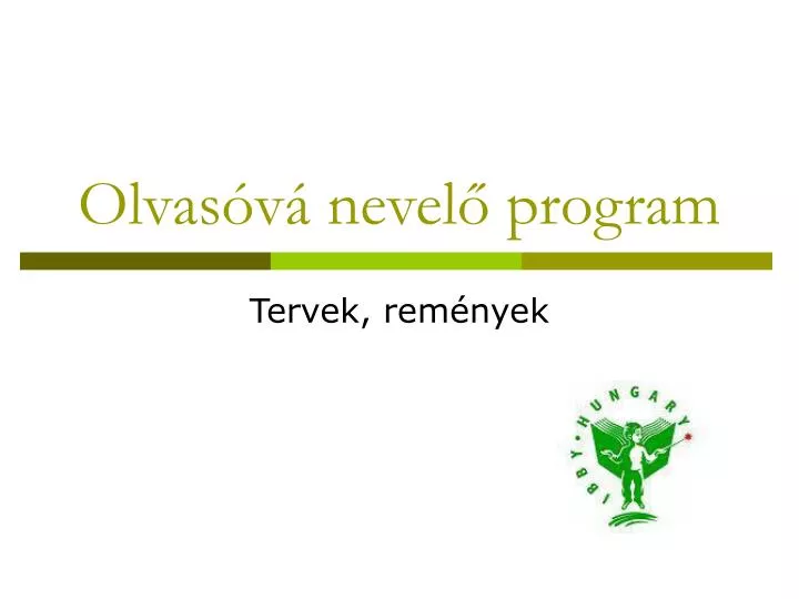 olvas v nevel program