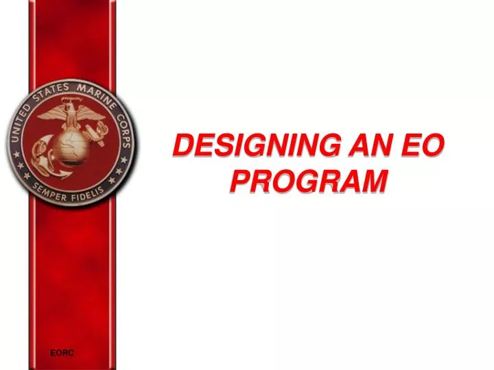 designing an eo program