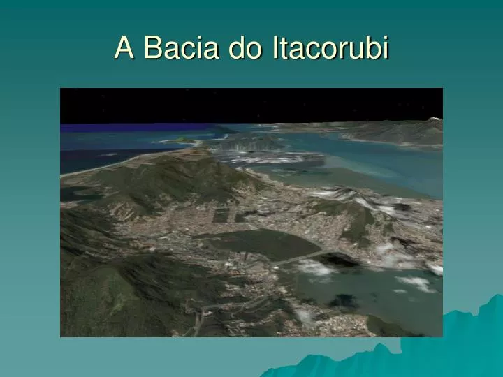 a bacia do itacorubi