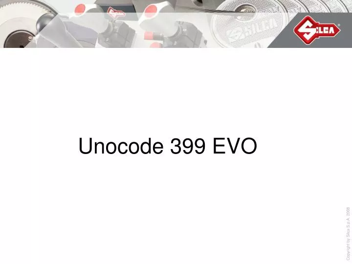 unocode 399 evo
