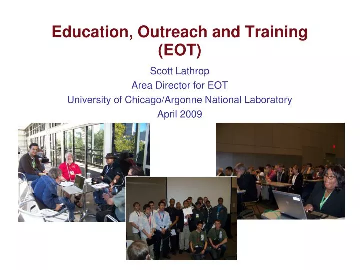 education outreach and training eot