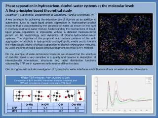 Phase separation in hydrocarbon-alcohol-water systems at the molecular level: