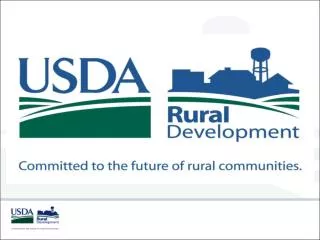 USDA Rural Development Energy Stakeholders Mtg.