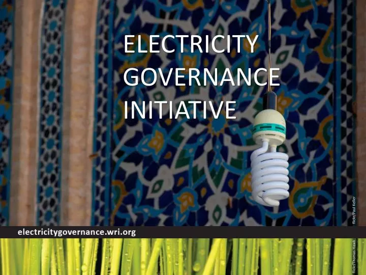 electricity governance initiative