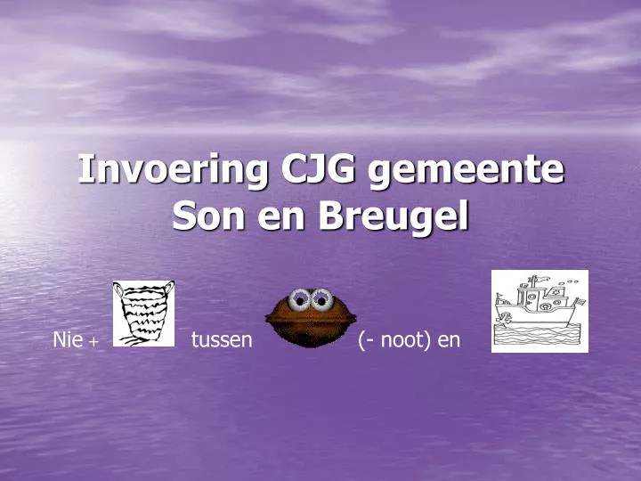 invoering cjg gemeente son en breugel