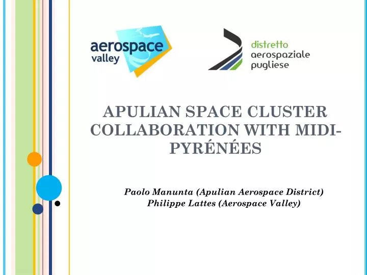 apulian space cluster collaboration with midi pyr n es