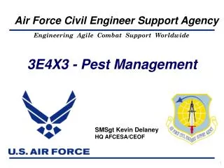 3E4X3 - Pest Management