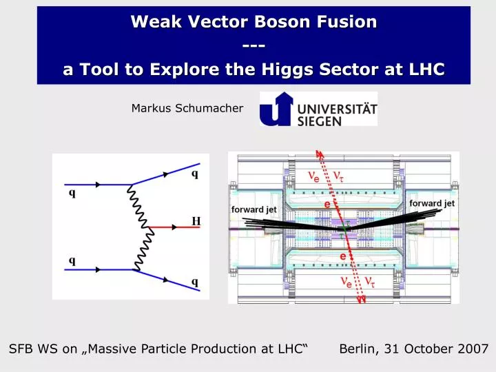 weak vector boson fusion a tool to explore the higgs sector at lhc