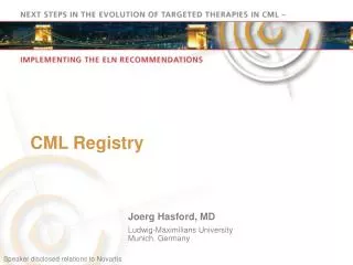 CML Registry