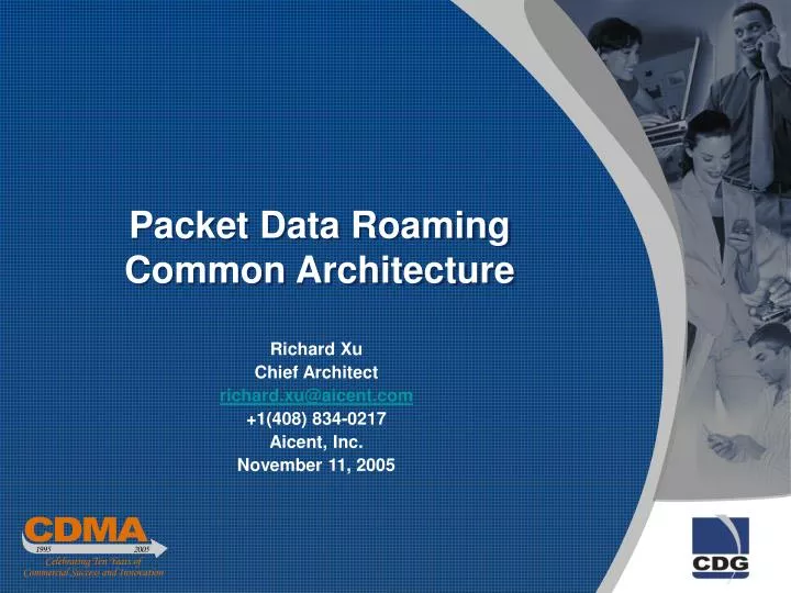 packet data roaming common architecture