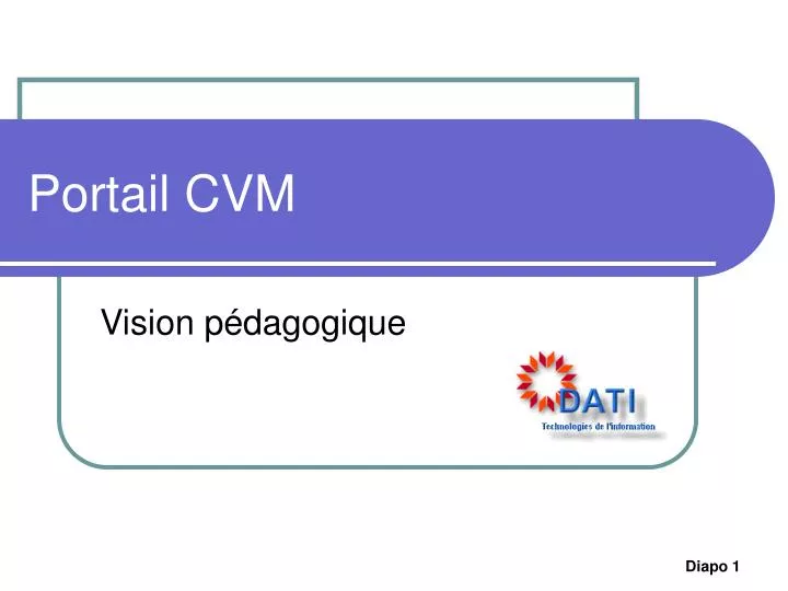 portail cvm