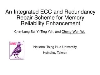 An Integrated ECC and Redundancy Repair Scheme for Memory Reliability Enhancement
