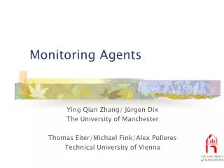 Monitoring Agents
