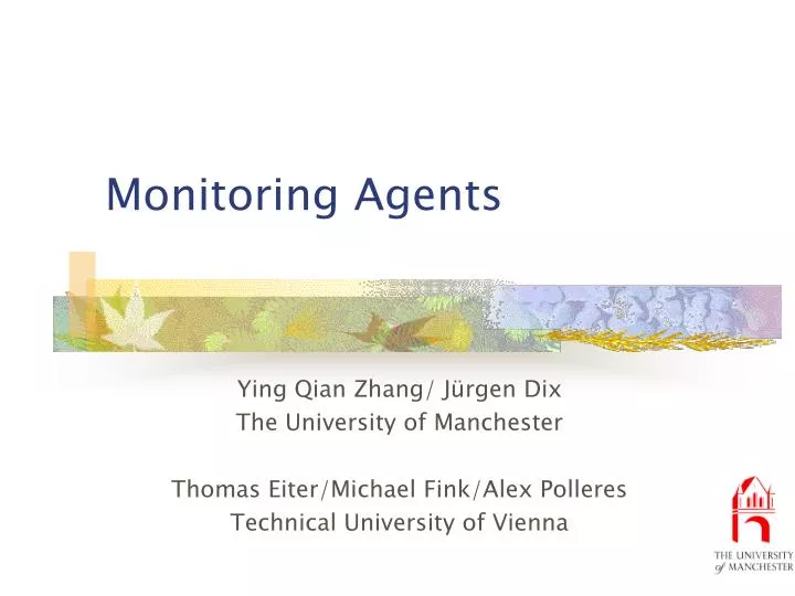 monitoring agents