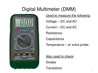 Digital Multimeter (DMM)