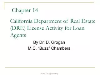 California Department of Real Estate (DRE) License Activity for Loan Agents