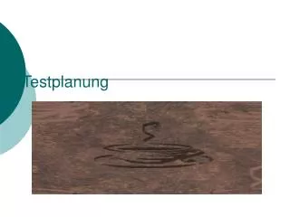 testplanung