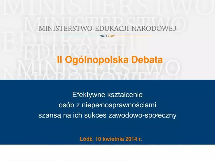 ii og lnopolska debata