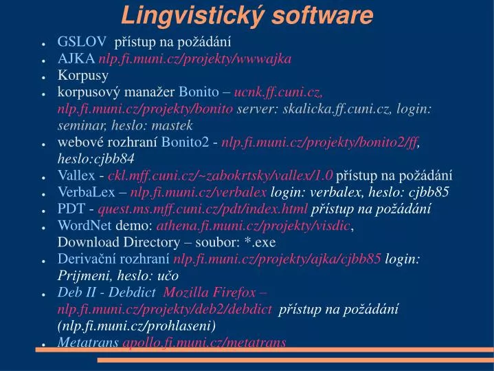 lingvistick software