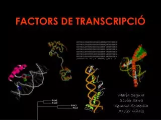 factors de transcripci