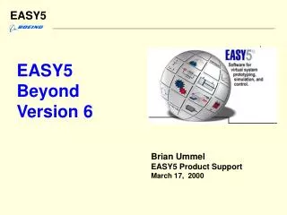 EASY5 Beyond Version 6