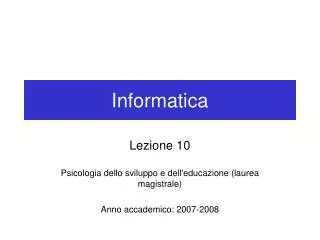 informatica