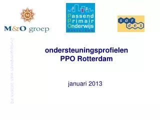 ondersteuningsprofielen ppo rotterdam