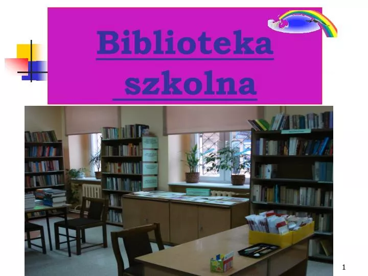 biblioteka szkolna