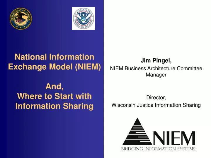 national information exchange model niem and where to start with information sharing