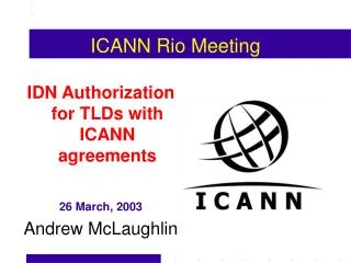 ICANN Rio Meeting