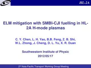 ELM mitigation with SMBI-CJI fuelling in HL-2A H-mode plasmas