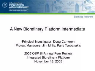 A New Biorefinery Platform Intermediate