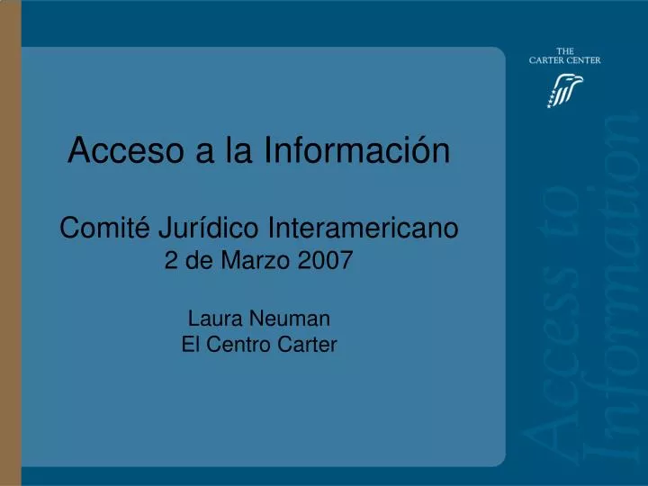 access to information bolivia