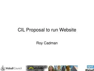 CIL Proposal to run Website