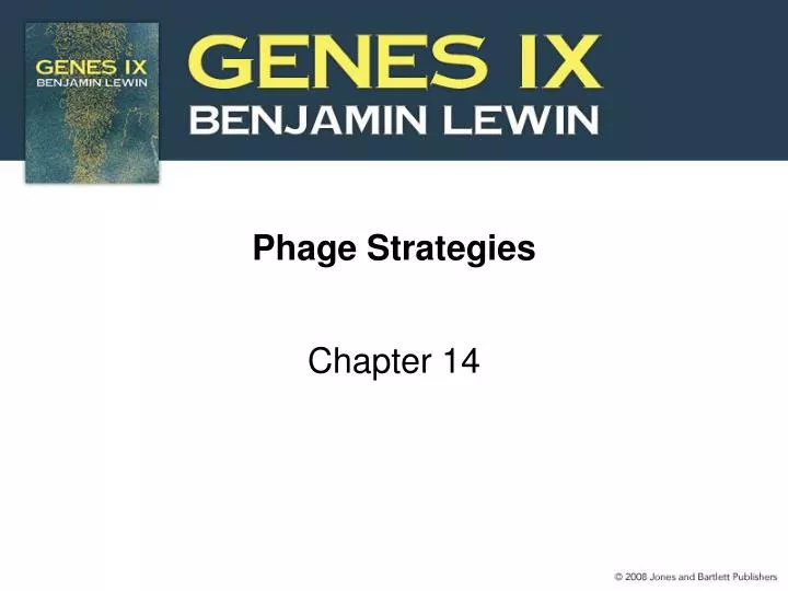 phage strategies