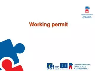 Working permit