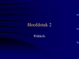 hoofdstuk 2