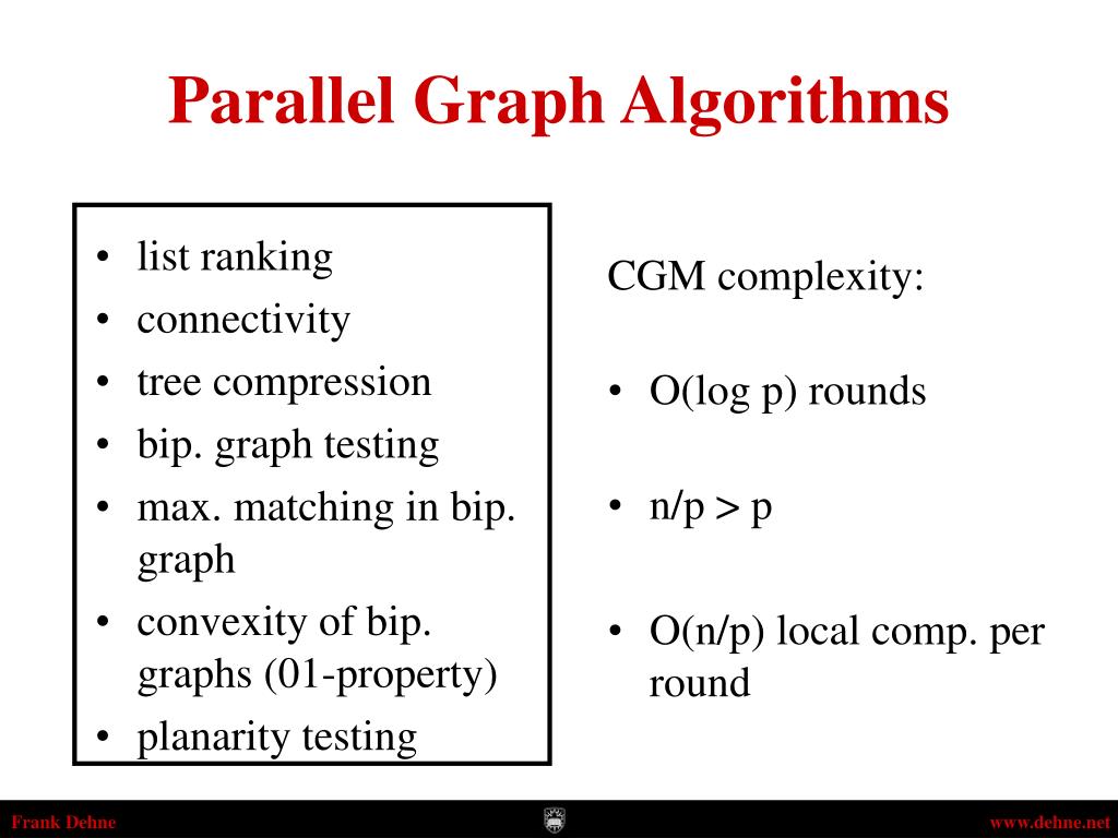 PPT - Parallel Graph Algorithms PowerPoint Presentation, free download ...