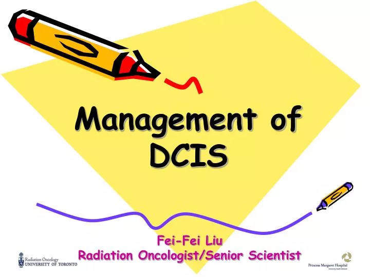 management of dcis