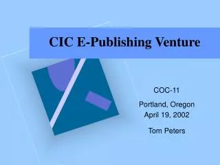 CIC E-Publishing Venture