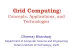 Grid Computing: Concepts, Applications, and Technologies - slide 1