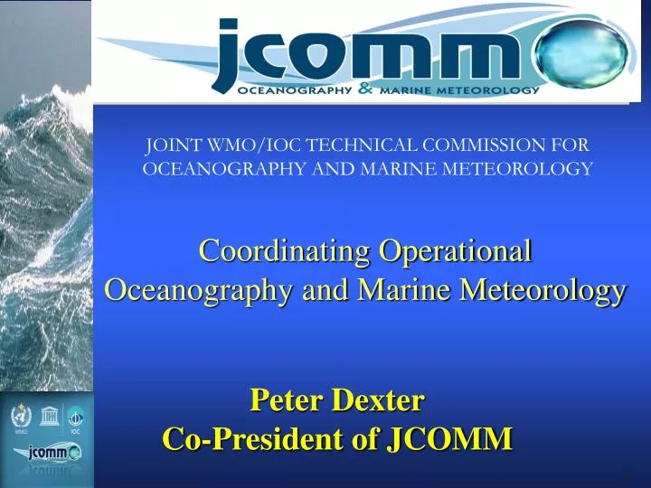 joint wmo ioc technical commission for oceanography and marine meteorology
