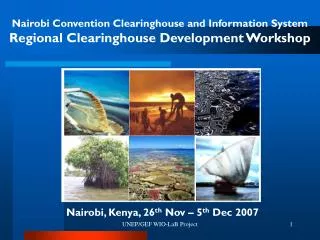 Nairobi Convention Clearinghouse and Information System